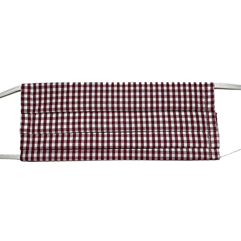 Garnet Gingham Mask