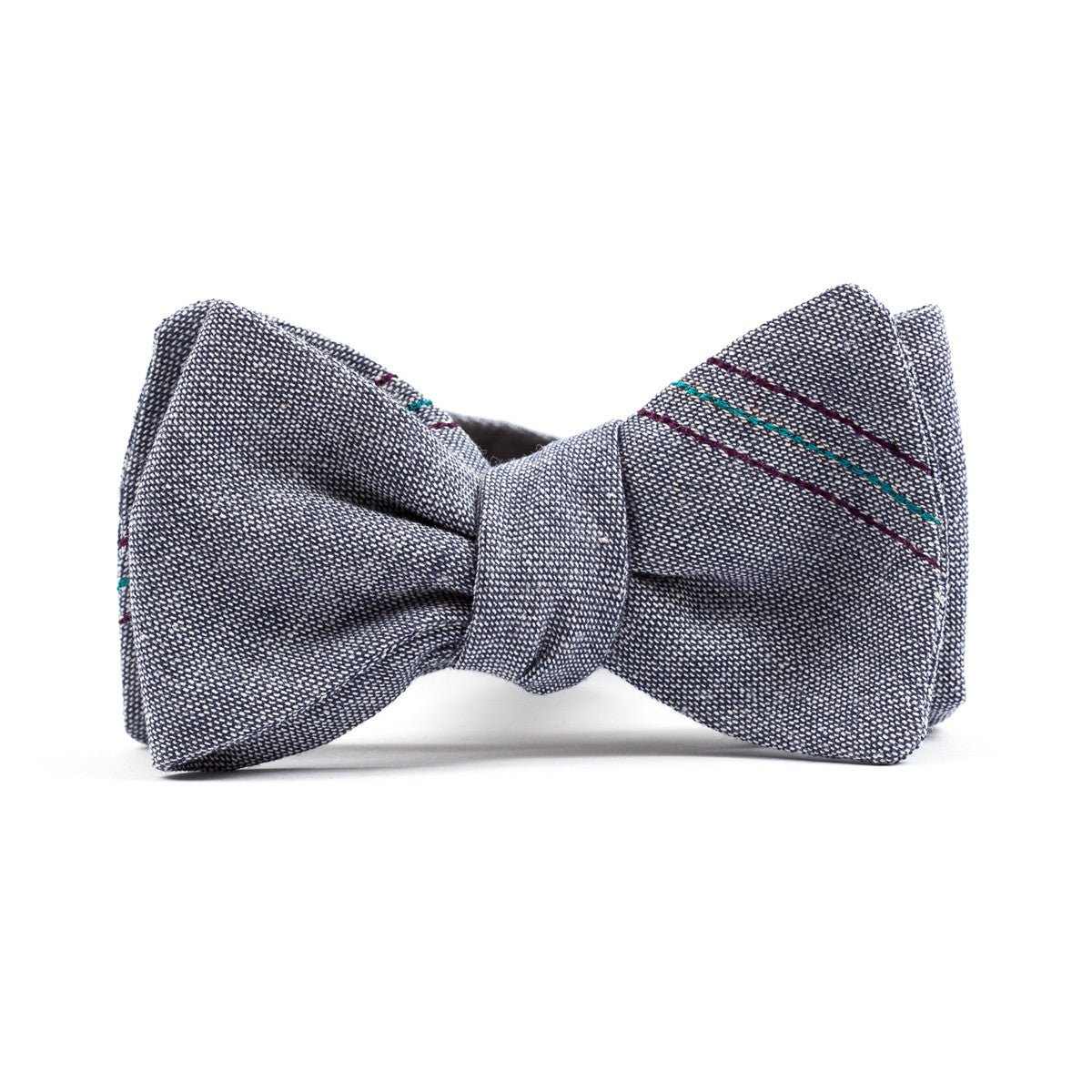 Chambray and Solid Bow Ties | The Cordial Churchman