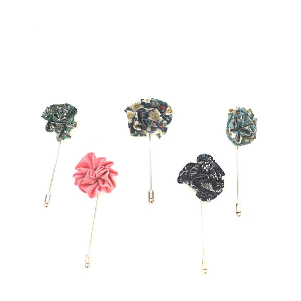 Flower Lapel Pins